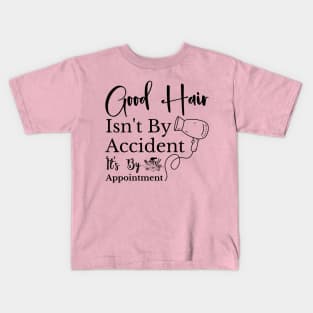 Hair Therapist Stylist Hairdresser assistant hair cutting Kids T-Shirt